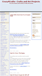 Mobile Screenshot of crazy4crafts.org